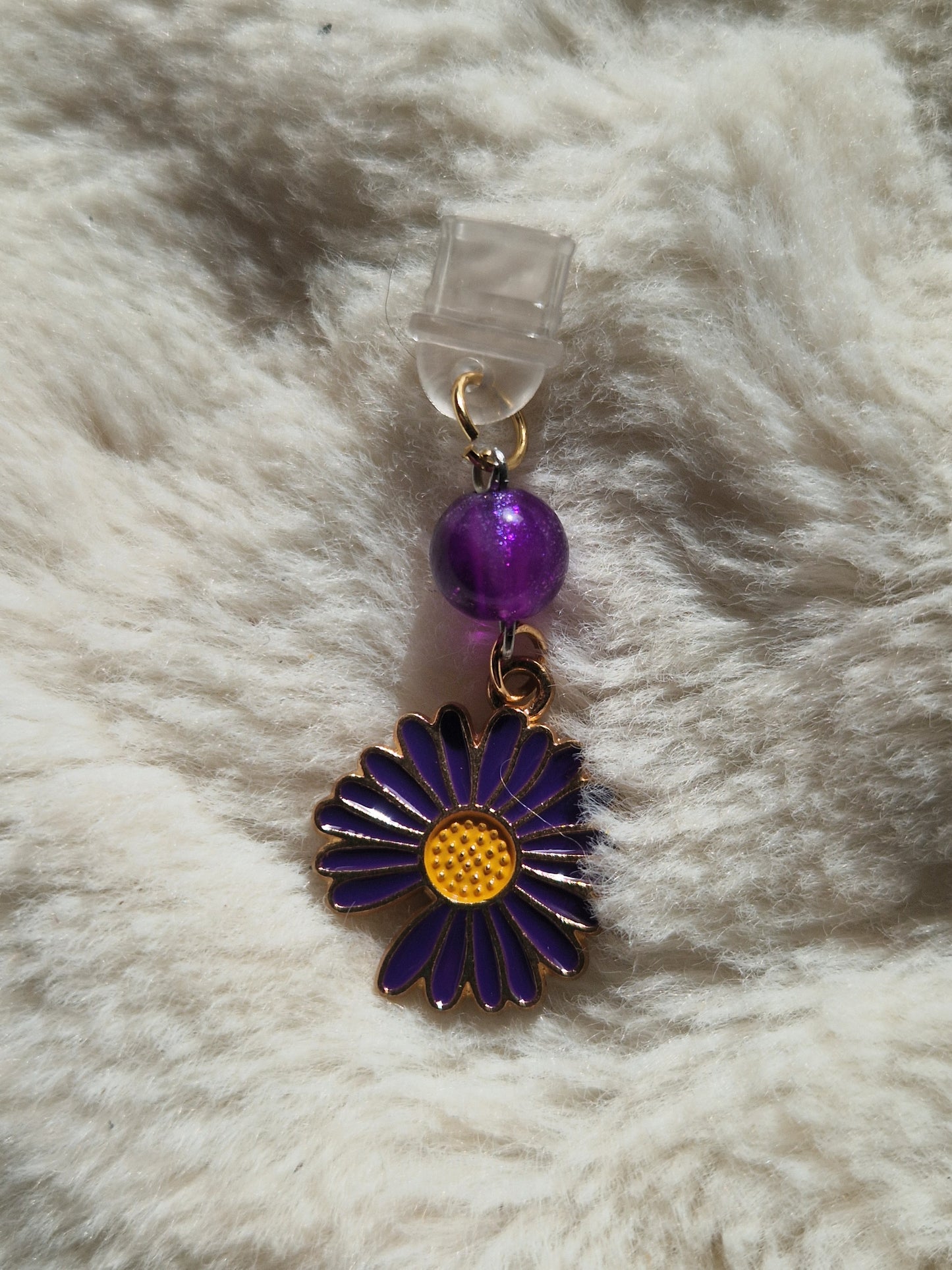 Bouchon anti-poussière pour liseuse fleur