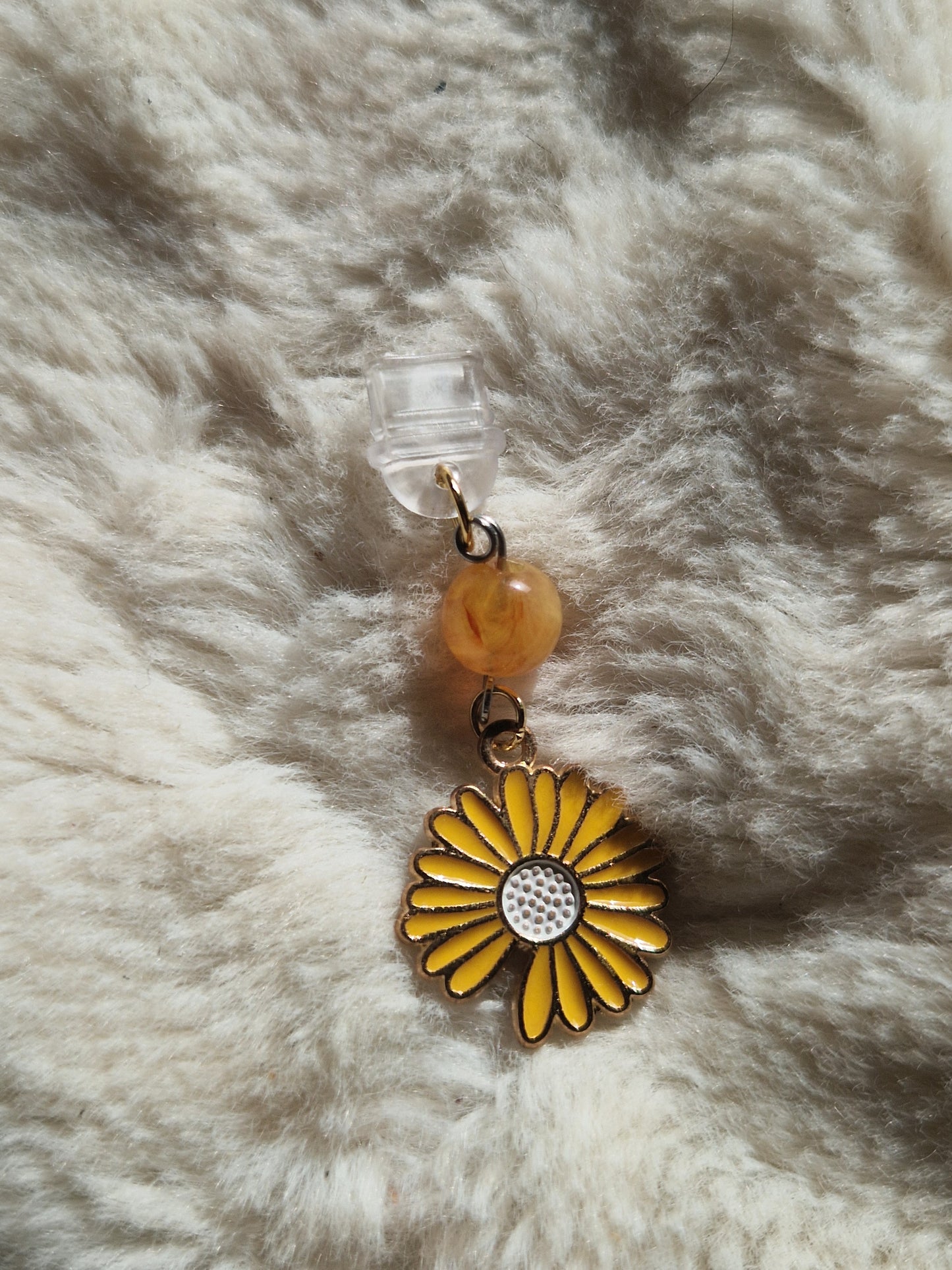Bouchon anti-poussière pour liseuse fleur