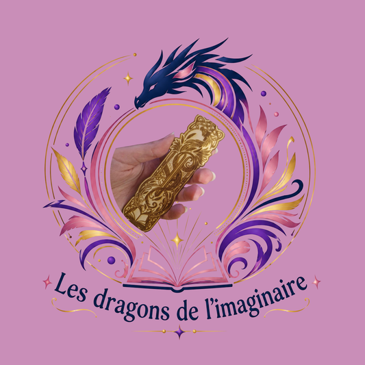 Marque-pages en bois – Collection Festival Les Dragons de l'Imaginaire