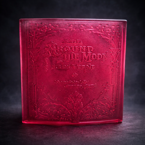 Pot à crayons / marque-page en résine – Gardien du Dragon Rose