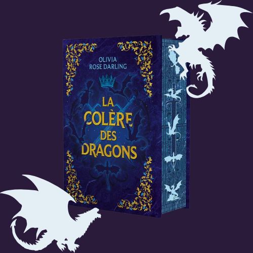 Fear the Flames - Tome 2 : La Reine du feu - La Colère des dragons (Relié)