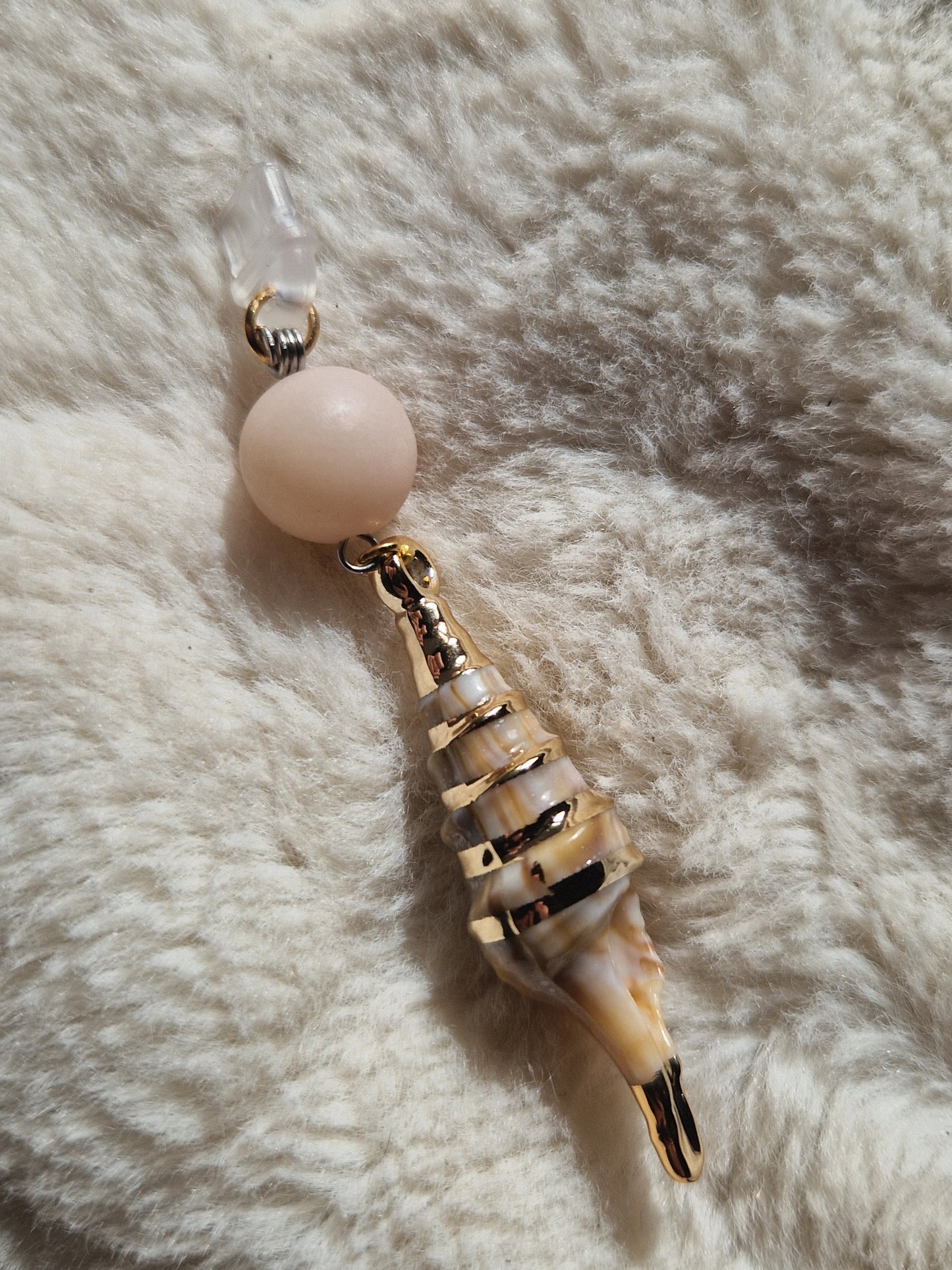 Bouchon anti-poussière pour liseuse (USB C) Coquillage
