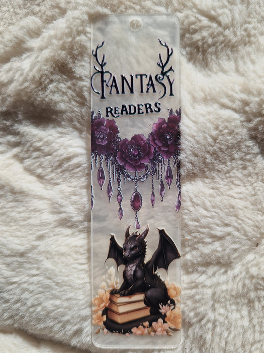 📖✨ Marque-pages en acrylique – Collection Faylorn✨🐉