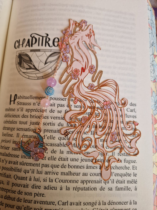 Marque-page « Renard Fleuris »