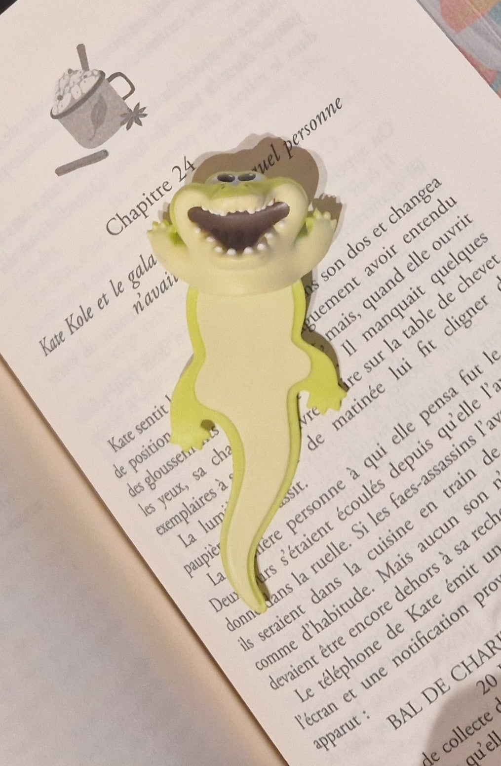 Marque-page « Croco Rigolard »