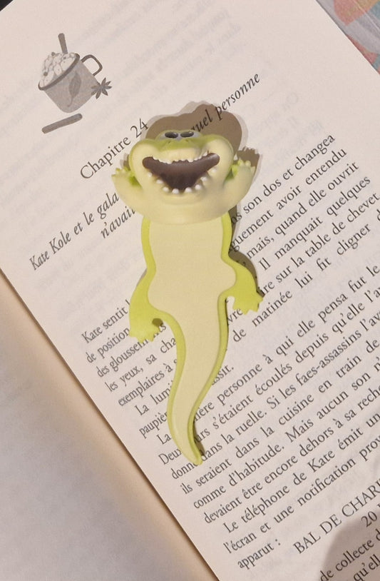 Marque-page « Croco Rigolard »
