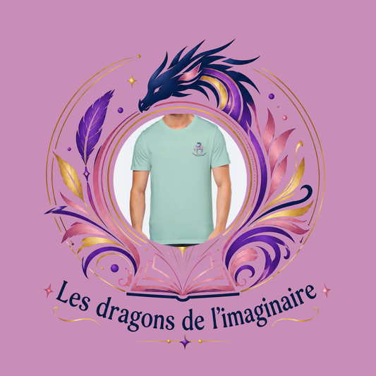 T-shirt Homme Officiel – Les Dragons de l'Imaginaire 2026