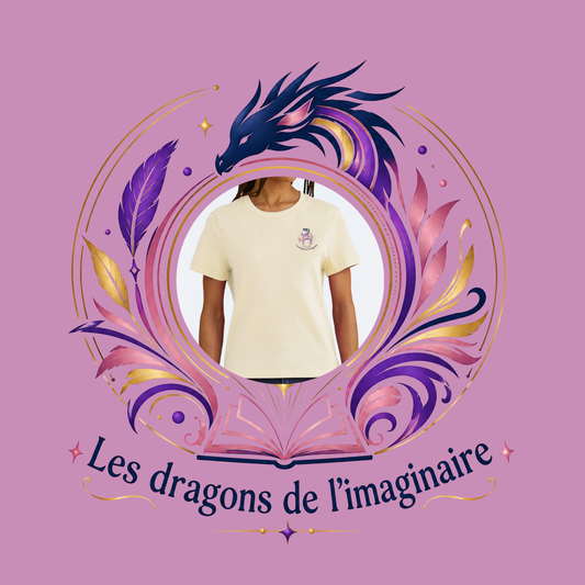 T-shirt Femme Officiel – Les Dragons de l'Imaginaire 2026