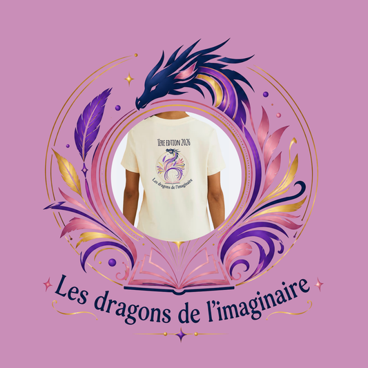 T-shirt Femme Officiel – Les Dragons de l'Imaginaire 2026