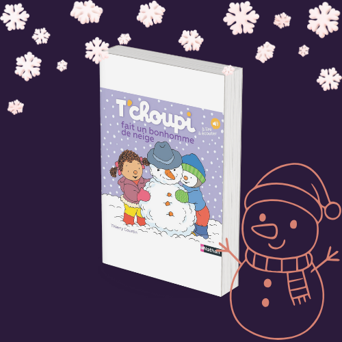 T’choupi fait bonhomme de neige