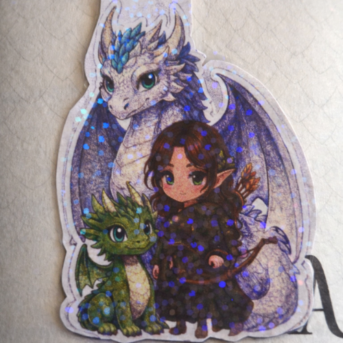 Marque-page magnétique – Serment des Dragons Stellaires